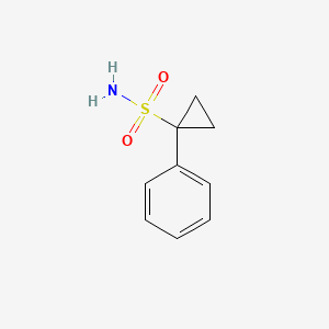 1-Phenylcyclopropane-1-sulfonamide