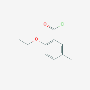 molecular formula C10H11ClO2 B7810407 2-Ethoxy-5-methylbenzoyl chloride CAS No. 64507-09-1