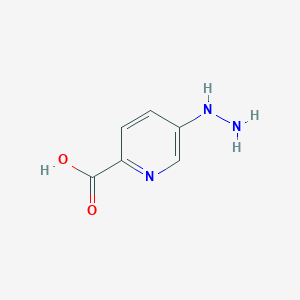 molecular formula C6H7N3O2 B7810421 5-Hydrazinylpyridine-2-carboxylic acid CAS No. 78273-26-4