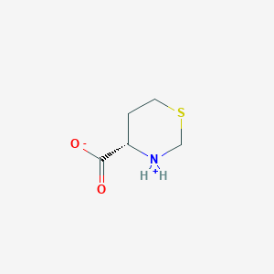 (4S)-1,3-thiazinan-3-ium-4-carboxylate
