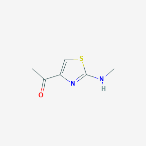 1-[2-(Methylamino)-1,3-thiazol-4-yl]ethan-1-one