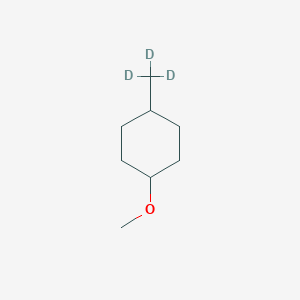 molecular formula C8H16O B078106 1-甲氧基-4-甲基-d3-苯 CAS No. 14202-49-4