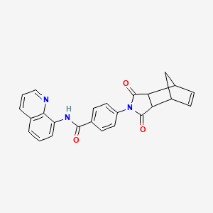 molecular formula C25H19N3O3 B7810615 外消旋-IWR 1 