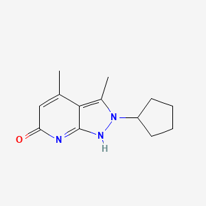 molecular formula C13H17N3O B7810911 CID 25248105 