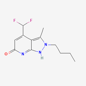 molecular formula C12H15F2N3O B7810934 CID 25248116 