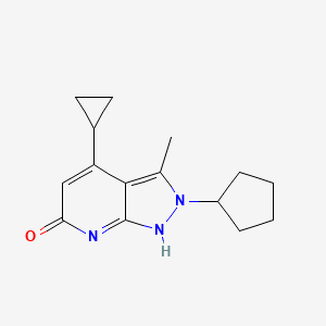 molecular formula C15H19N3O B7810940 CID 25248120 