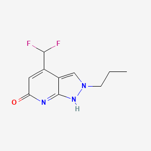 molecular formula C10H11F2N3O B7811085 CID 25248271 