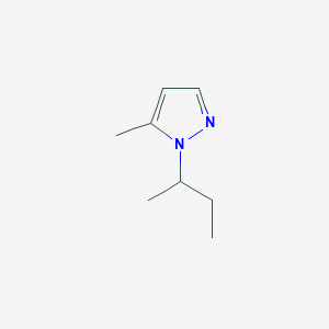 molecular formula C8H14N2 B7811232 1-(sec-Butyl)-5-methyl-1H-pyrazole 