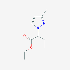 ethyl 2-(3-methyl-1H-pyrazol-1-yl)butanoate