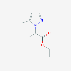ethyl 2-(5-methyl-1H-pyrazol-1-yl)butanoate