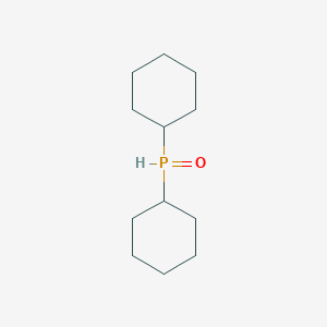 molecular formula C12H23OP B7811477 Cyclohexylphosphonoylcyclohexane 