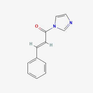 molecular formula C12H10N2O B7811592 反式-N-肉桂酰咪唑 CAS No. 2979-51-3