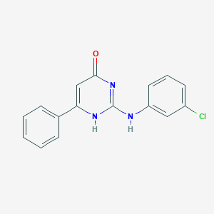molecular formula C16H12ClN3O B7811709 CID 16957563 