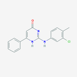 molecular formula C17H14ClN3O B7811716 CID 16957564 