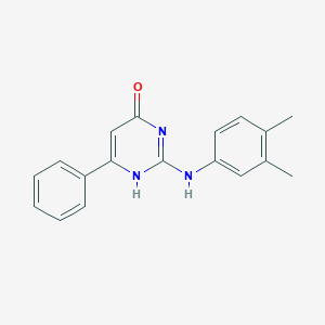 molecular formula C18H17N3O B7811721 CID 16957584 