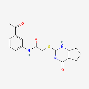 molecular formula C17H17N3O3S B7811731 CID 1462927 