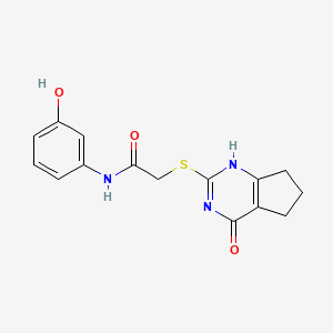 molecular formula C15H15N3O3S B7811741 CID 16016500 