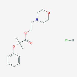 B078118 2-Morpholinoethyl 2-phenoxyisobutyrate hydrochloride CAS No. 10524-82-0
