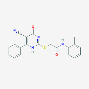 molecular formula C20H16N4O2S B7812115 CID 16957676 