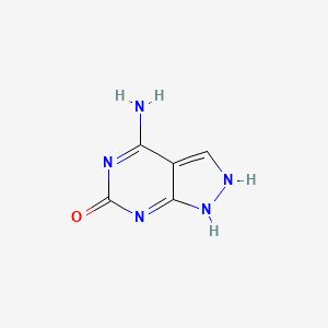 molecular formula C5H5N5O B7812364 CID 79623 