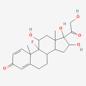 molecular formula C21H27FO6 B7812407 Mycolog 