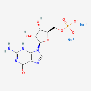 molecular formula C10H12N5Na2O8P B7812416 CID 21712 