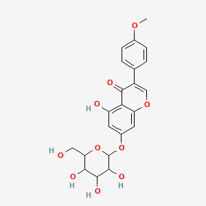 molecular formula C22H22O10 B7812490 Sissotrine 