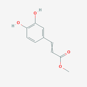 molecular formula C10H10O4 B7812738 Methyl 3,4-dihydroxycinnamate 