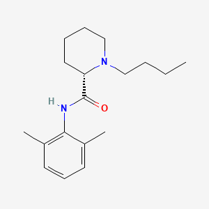 molecular formula C18H28N2O B7812759 左旋布比卡因 CAS No. 41148-30-5