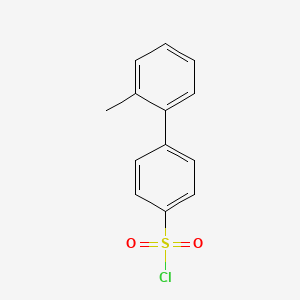 molecular formula C13H11ClO2S B7812881 2'-Methyl-biphenyl-4-sulfonyl chloride 
