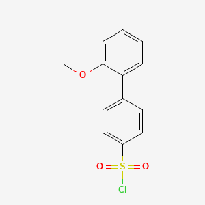 molecular formula C13H11ClO3S B7812882 2'-Methoxy-biphenyl-4-sulfonyl chloride 