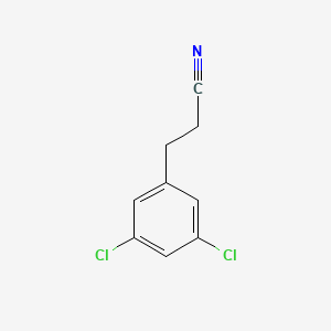molecular formula C9H7Cl2N B7812912 3-(3,5-二氯苯基)丙腈 