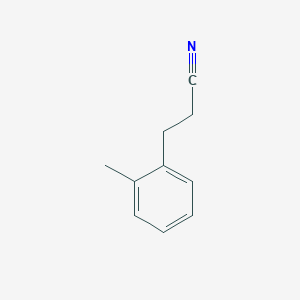 molecular formula C10H11N B7812917 3-(2-Methylphenyl)propanenitrile 