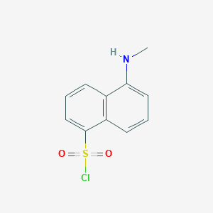 molecular formula C11H10ClNO2S B7812961 Methylaminonaphthalene-5-sulfonyl chloride 