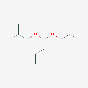 molecular formula C12H26O2 B078130 1,1-Diisobutoxy-butane CAS No. 13002-16-9