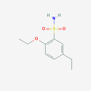 molecular formula C10H15NO3S B7813055 2-Ethoxy-5-ethylbenzenesulfonamide 