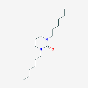 1,3-Dihexyl-1,3-diazinan-2-one