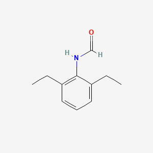 molecular formula C11H15NO B7813237 N-甲酰基-2,6-二乙基苯胺 