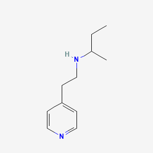 sec-Butyl-(2-pyridin-4-yl-ethyl)-amine