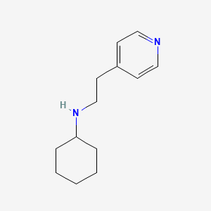 N-cyclohexyl-[2-(4-pyridyl)ethyl]amine