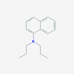 molecular formula C16H21N B7813648 N,N-Dipropylnaphthalene-1-amine CAS No. 1048918-50-8