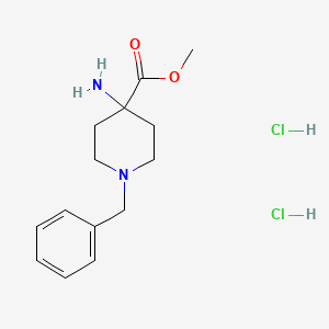 Methyl 4-amino-1-benzylpiperidine-4-carboxylate dihydrochloride