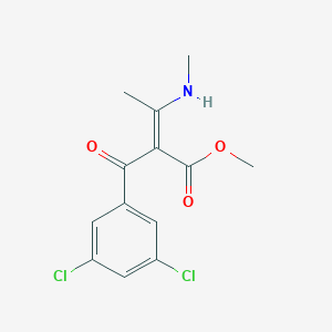 molecular formula C13H13Cl2NO3 B7813906 CID 45156841 