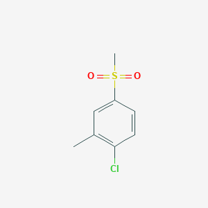 molecular formula C8H9ClO2S B7814082 2-Chloro-5-methylsulfonyltoluene 