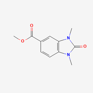 Methyl 1,3-dimethyl-2-oxo-2,3-dihydro-1H-1,3-benzodiazole-5-carboxylate