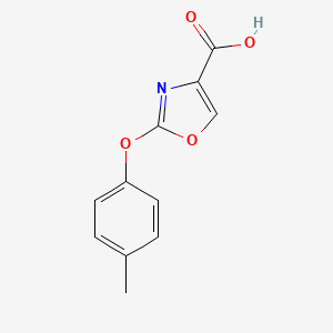 2-(4-Methylphenoxy)-1,3-oxazole-4-carboxylic acid