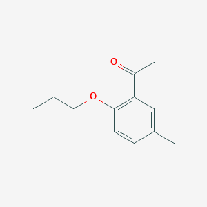 1-(5-Methyl-2-propoxyphenyl)ethanone