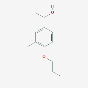 1-(3-Methyl-4-n-propoxyphenyl)ethanol