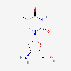molecular formula C10H15N3O4 B7814480 3'-Amino-3'-deoxythymidine CAS No. 52447-12-8