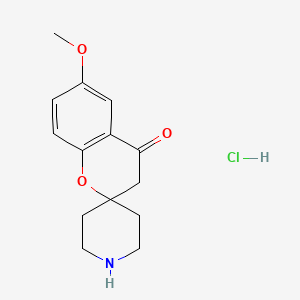 6-Methoxy-3,4-dihydrospiro[1-benzopyran-2,4-piperidine]-4-one hydrochloride